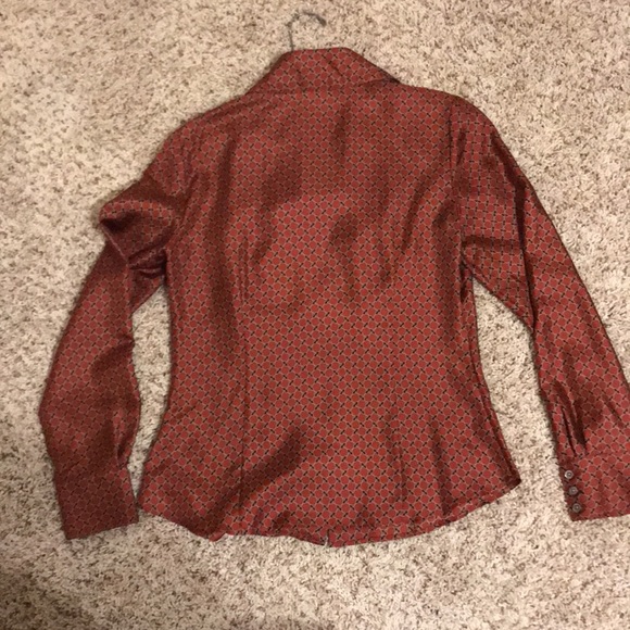 Ann Taylor -Button down Long sleeve blouse -Size 6 - Picture 11 of 13